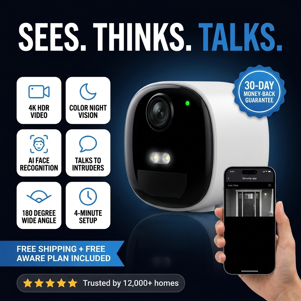 Naya Cube — AI Security Camera That Sees, Thinks, and Talks